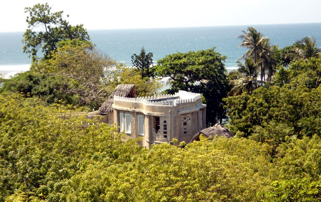 An arial view of Keringet Villa
